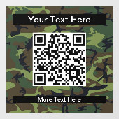 緑の迷彩, カモフラージュ, 軍用 ウィンドウサイン (シート)