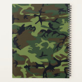 緑の迷彩, カモフラージュ, 軍用, 軍 プランナー手帳 (裏面)