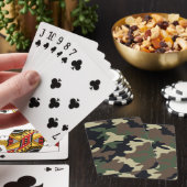 緑の迷彩 トランプ (インサイチュ)