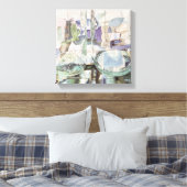 緑の透明度 キャンバスプリント (インサイチュ (寝室))