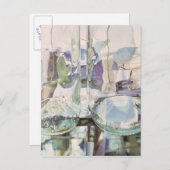 緑の透明度 ポストカード (正面/裏面)