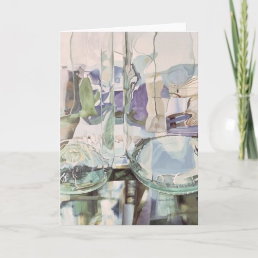 緑の透明物 カード (正面)