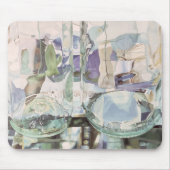 緑の透明物 マウスパッド (正面)