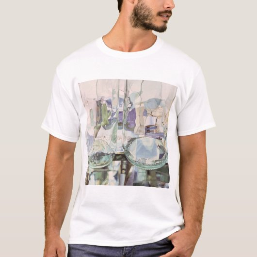 緑の透明物 Tシャツ (正面)