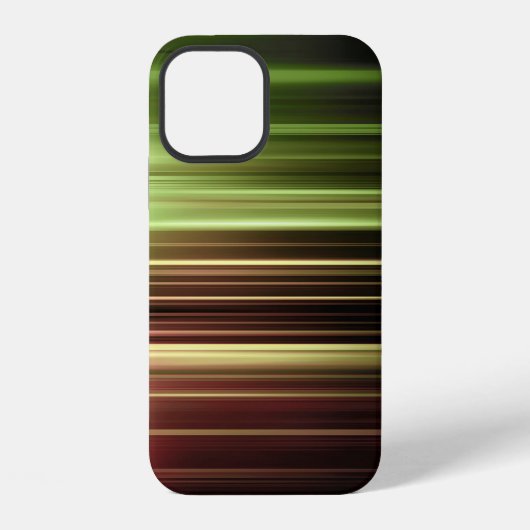 緑の速ぼやけ度Case-Mate iPhoneケース iPhone 12ケース (裏面)