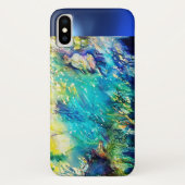 緑の遊森の中の笛と鹿 Case-Mate iPhoneケース (裏面)