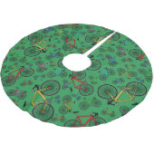 緑の道のバイク ブラッシュドポリエステルツリースカート (アングル)