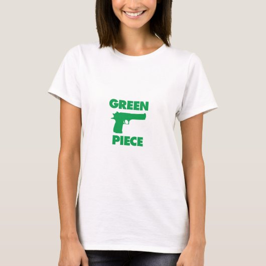 緑の部分 Tシャツ (正面)