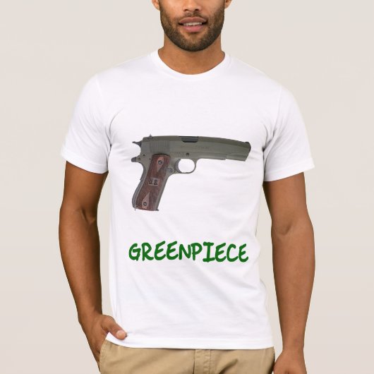 緑の部分 Tシャツ (正面)