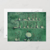 緑の郵便はがき ポストカード (正面/裏面)