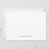 緑の釉薬が目を輝かせる |メイクアップアーティスト 招待状 (裏面)