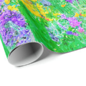 緑の野に咲く夏の野草 ラッピングペーパー (ロールコーナー)