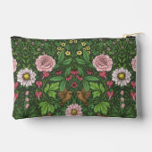 緑の野生の庭 アクセサリーポーチ (裏面)