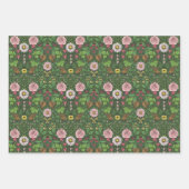 緑の野生の庭 ラッピングペーパーシート (正面3)