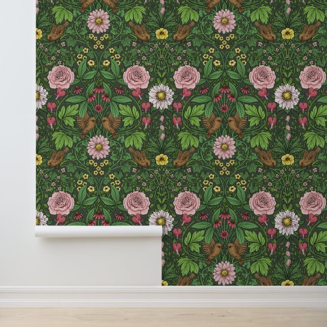 緑の野生の庭 壁紙 (アプリケーション)