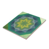 緑の野花 タイル (側面)