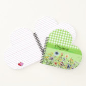 緑の野草 ノートブック (内部)