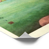 緑の野菜キュウリ、豊作! ポスター (角)