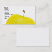 緑の金りんご 名刺 (正面/裏面)