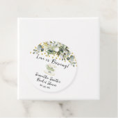 緑の金ゴールドの愛が茶のシャワーを浴びる フェイバータグ (インサイチュ)