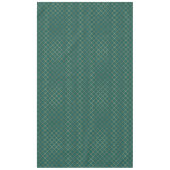 緑の金ゴールドアートデコパターン テーブルクロス (正面)