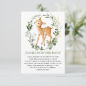 緑の金ゴールドウッドランドディアブックベビー図書室 エンクロージャーカード (スタンド正面)