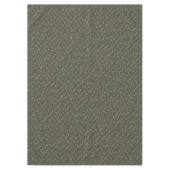 緑の金ゴールドクリスマスタイポグラフィパターン36 ID1009 テーブルクロス (正面)