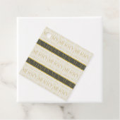 緑の金ゴールドクリスマスパターン#35 ID1009 フェイバータグ (インサイチュ)