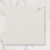 緑の金ゴールドクリスマスパターン#35 ID1009 フェイバータグ (裏面)