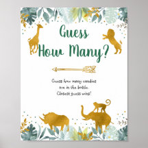 緑の金ゴールドサファリいくつゲームのサイン