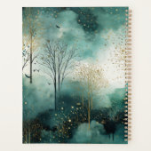 緑の金ゴールドツリー プランナー手帳 (裏面)