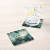 緑の金ゴールドツリー ペーパーコースター (インサイチュ)