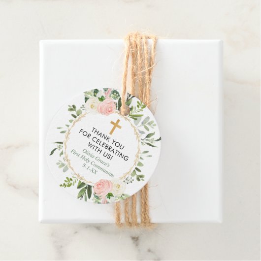 緑の金ゴールドピンクエレガントの最初の共産主義の洗礼 フェイバータグ (インサイチュ)