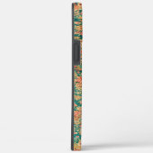 緑の金ゴールドフローラ花ペルシャのトルコのパターン Case-Mate iPhoneケース (裏面 / 右)