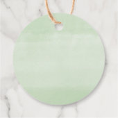 緑の金ゴールドユーカリ最初の共産主義の洗礼 フェイバータグ (裏面)