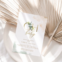 緑の金ゴールドユーカリOhベビーシャワー