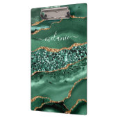 緑の金ゴールド大理石名前をカスタムするクリップボード クリップボード (左)