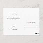 緑の金ゴールド緑の枠はがきを移動 ポストカード (裏面)