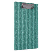 緑の金属の雨滴 クリップボード (右)