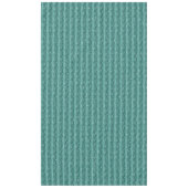 緑の金属の雨滴 テーブルクロス (正面)