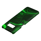 緑の金属、深い暗い曲線または起伏 Case-Mate SAMSUNG GALAXYケース (ボトム)