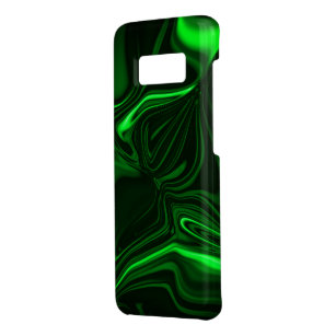 緑の金属、深い暗い曲線または起伏 Case-Mate SAMSUNG GALAXY S8ケース