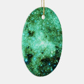 緑の銀河の銀河系 セラミックオーナメント (右)