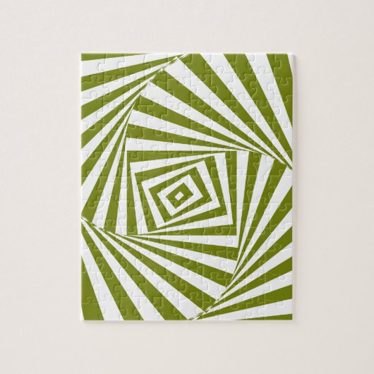 緑の錯覚 ジグソーパズル (縦)