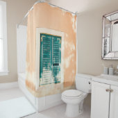 緑の閉扉 シャワーカーテン (インサイチュ)