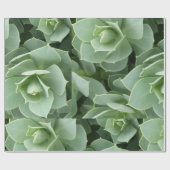 緑の開花 ラッピングペーパー (フラット)