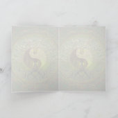 緑の陰陽マンダラオブライフ カード (内部)