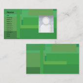 緑の陰-ビジネス 名刺 (正面/裏面)