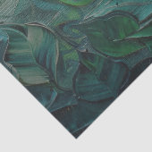 緑の離れテクスチャ付きデコページティッシュペーパー 薄葉紙 (詳細)