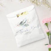 緑の離れバラ金ゴールドほこりっぽい青ありがとう フェイバーバッグ (封をした状態)